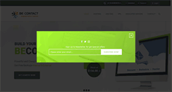 Desktop Screenshot of becontact.com.eg